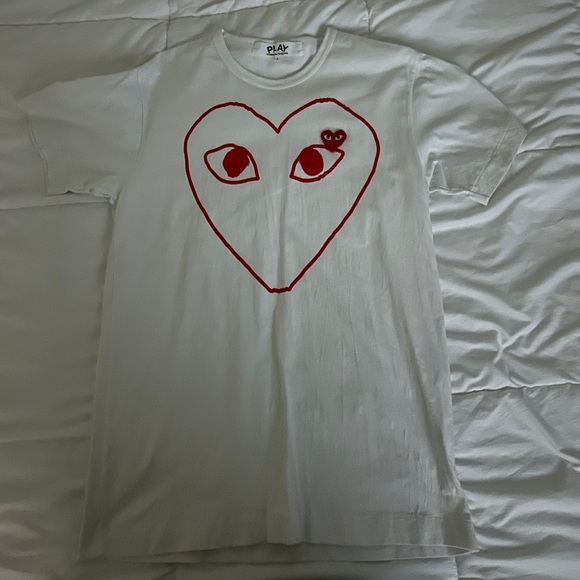 Comme des Garscons White T Shirt - Picture 1 of 1